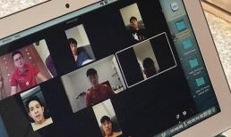 Xuân Trường, Văn Toàn vừa họp online vừa mải mê 'tấu hài'