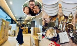 Đoan Trang chuyển gần 200 thùng đồ từ Việt Nam qua nhà mới ở Singapore