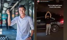 Bùi Tiến Dũng lái xe hơi tới tận nơi đội tuyển bóng đá Việt Nam đang cách ly để làm điều bất ngờ