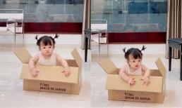 Con gái Đông Nhi đúng chuẩn thánh meme với loạt biểu cảm hài hước