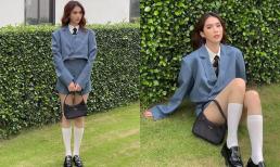 Hậu nghi vấn chung bồ, Ngọc Trinh hóa nữ sinh Nhật Bản với nhan sắc 'hack tuổi' không ngờ