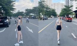 Thả dáng khi tập thể dục, Thiều Bảo Trâm khiến fan nhí phải ngoái nhìn vì body đẹp không chỗ chê