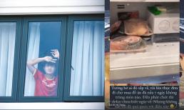 Bạn gái Hà Đức Chinh chất đồ ăn đầy tủ lạnh mừng ngày gặp người yêu, nhưng đành ngậm ngùi vì 'delay'