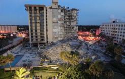 Tòa nhà ở Miami, Mỹ, 12 tầng view ven biển bị sập khiến ít nhất 1 người chết và 159 người mất liên lạc