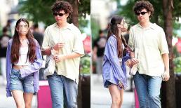 Suri khoe trọn dáng vóc như người mẫu khi đi chơi với bạn khác giới, dân mạng cho rằng cô bé đã đến tuổi hẹn hò