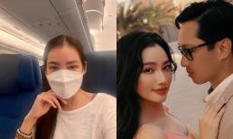 Hoa hậu Trúc Diễm chính thức sang Mỹ định cư cùng chồng, lời nhắn nhủ với khán giả gây xúc động