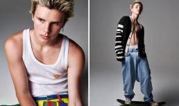 Cậu út nhà Becks gây sốt vì giống bố như đúc, visual đỉnh cao còn thân hình manly hết cỡ 