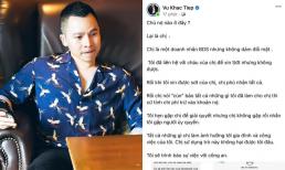Vũ Khắc Tiệp có động thái gây chú ý sau đoạn clip bị đòi nợ, tuyên bố báo công an ngay và luôn