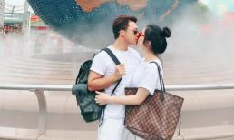 Ông xã đăng ảnh ngọt ngào, hứa vài năm nữa sẽ cùng vợ đi du lịch nhiều hơn nhưng Hòa Minzy lo 'lúc đó đang ở cữ'