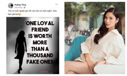 Hoàng Thùy chính thức lên tiếng cực căng sau khi bị Thùy Dương tố choảnh chọe và hống hách