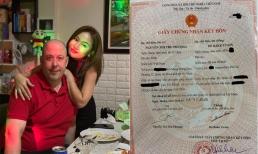 Vợ cũ Thành Trung tiết lộ đã đăng ký kết hôn với chồng Tây từ năm 2020