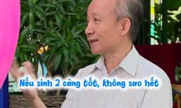 Người đàn ông 63 tuổi khiến bạn gái kém 20 tuổi 'toát mồ hôi' khi muốn sinh thêm 2 con