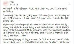 Từ chiếc áo khoác bông khoét nách, cô gái đau đớn khi phát hiện bạn trai yêu thêm cùng lúc 7 người