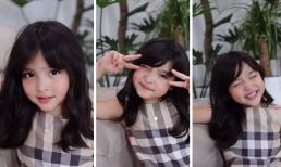 Với muôn vàn biểu cảm khi chụp hình, công chúa nhà 'Mỹ nhân đẹp nhất Philippines' xứng đáng sao nhí hot nhất hiện nay