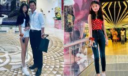 Bảo Tiên diện đồ cực thời trang, được Trần Bảo Sơn đưa đi thưởng thức đồ ăn ở Mỹ