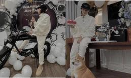 Sơn Tùng khoe dáng 'siêu ngầu' bên xe máy điện trăm triệu, tổ chức sinh nhật hoành tráng tại nhà