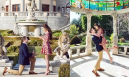 Cháu gái mỹ nhân của trùm sòng bạc được bạn trai quỳ gối cầu hôn đầy lãng mạn, Hà Du Quân 'nhanh nhảu' vào chúc mừng