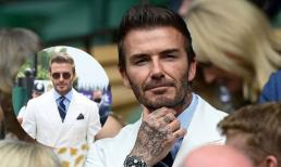 David Beckham lẻ bóng đi xem Wimbledon, vẻ ngoài đẹp trai phong độ của 'ông bố 4 con' khiến chị em ai cũng mê mẩn