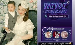 Kênh TikTok của quý tử nhà Hòa Minzy lọt top 1 kênh tăng nhiều follow nhất, dễ dàng vượt mặt Ngọc Trinh