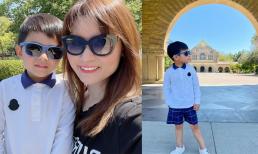 Mới hơn 4 tuổi, con trai Đan Trường đã được mẹ định hướng vào trường đại học nổi tiếng - nơi đào tạo nhiều thiên tài