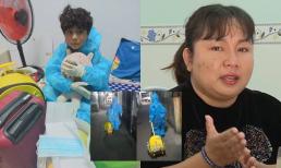 Con trai 10 tuổi của diễn viên Kim Đào lũn cũn kéo vali đi cách ly trong đêm, dàn sao Việt lên tiếng động viên