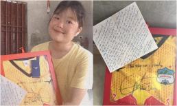 Cầu thủ nữ mắc bệnh khó chữa được tiền vệ Minh Vương viết thư, gửi quà động viên