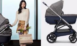 Mang thai lần 2 cho nhà trùm sòng bạc, Hề Mộng Dao khoe đồ hiệu từ đầu đến chân, xe nôi cũng hơn 200 triệu 