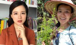 MC Minh Trang lộ mặt mộc kém sắc, làn da đen sạm do cháy nắng khi về sống ở quê