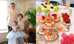 Chị chồng Tăng Thanh Hà nấu nhiều món ăn ngon nhờ thừa hưởng khả năng nấu nướng từ mẹ