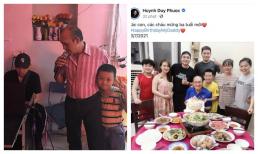 Lâu lắm mới thấy Duy Phương chụp ảnh cùng đại gia đình, hai con riêng với vợ thứ ba gây chú ý