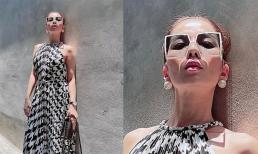 Zoom cận cảnh bức ảnh của Lệ Quyên, giật mình nhìn 'nữ hoàng phòng trà' như đang 'dọa ma'