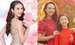 Hoa hậu Ngọc Diễm hiếm hoi nhắc về bố của con gái trong dịp sinh nhật đón tuổi 34