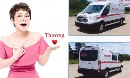 Việt Hương chính thức thông báo xe cứu thương 2,5 tỷ đã về đến Việt Nam giữa mùa dịch