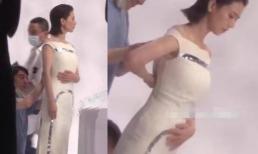 Cao Viên Viên lộ bụng lùm lùm, nghi vấn đang mang bầu lần 2 ở tuổi 42