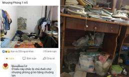 Đăng ảnh nhượng lại phòng trọ, nam thanh niên khiến cư dân mạng hoảng hồn: 'không bằng chuồng lợn'
