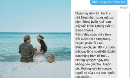 Tin nhắn cực ngọt ông xã dành cho ca sĩ Đinh Hiền Anh: 'Anh luôn yêu thương và trân trọng em, người vợ mà bao người ước muốn!'