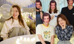 'Phú Sát' Tần Lam khoe ảnh sinh nhật 42 tuổi mà như gái 24, còn chụp ảnh với 6 'Kim Thành Vũ' như fangirl cuồng nhiệt