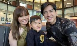 2 tuần trước khi thông báo ly hôn, gia đình Đan Trường còn đoàn tụ bên nhau, nụ cười rạng rỡ 