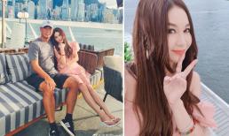 Nàng 'Đát Kỷ' Ôn Bích Hà hiếm hoi chụp ảnh bên chồng đại gia, vóc dáng nuột nà khiến nhiều người ngưỡng mộ