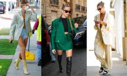 Bí quyết diện áo khoác blazer đơn giản mà lại cực sang như Hailey Bieber