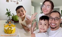 Huỳnh Đông và Ái Châu tổ chức sinh nhật giản dị cho con trai tròn 6 tuổi tại nhà giữa mùa dịch