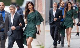 'Quý ông quyến rũ nhất thế giới' George Clooney tóc đã bạc trắng nhưng bà xã tuổi 43 vẫn đẹp như một đóa hoa khiến nhiều người hiểu lầm tai hại