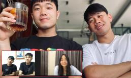 Xuân Trường - Minh Vương giao tiếp tiếng Anh cực điêu luyện với con gái HLV Kiatisuk