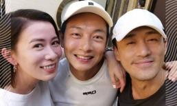 Xa Thi Mạn hội ngộ 'người tình màn ảnh' Lâm Phong, gương mặt đỏ ửng mới là điều đáng chú ý