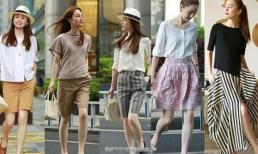 Chị em dù với vóc dáng nào thì mặc theo những phong cách này đều rất thanh lịch và nữ tính