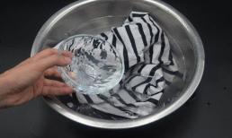 Dù quần áo có bẩn đến đâu thì cũng là một cách tuyệt vời để giặt quần áo và đổ ra bát, sau khi giặt xong chúng sẽ sạch như mới