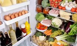Cấm kỵ phong thủy tủ lạnh: Tủ lạnh không được để trống, thức ăn đầy đủ nghĩa là không lo cơm ăn áo mặc