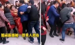 Cô dâu chống trả quyết liệt khi bị nhóm nam khách sàm sỡ trong đám cưới