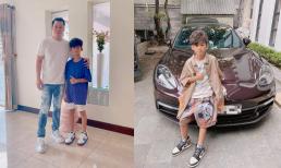 Chồng cũ đại gia của Lệ Quyên rước Bentley giá 'sương sương' 30 tỷ để chở quý tử đi chơi?