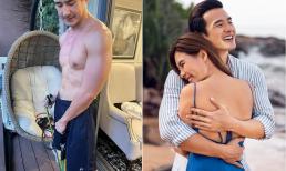 Vợ Lương Thế Thành lộ ảnh chụp lén chồng vạm vỡ, bụng 6 múi ở tuổi U40 gây bất ngờ cộng đồng mạng